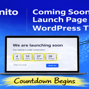 Ignito – Coming Soon & Launch Page WordPress Theme