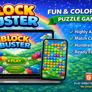 Block Buster – Phaser HTML5 Game